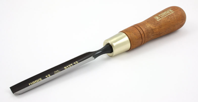 Стамеска 12 мм полукруглая с деревянной ручкой PREMIUM, WOOD LINE PLUS