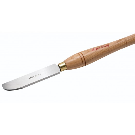 Токарный резец скрапер скруглённый левый (без ручки) 8008-Bowl Finish'g Scraper Inboard HSS