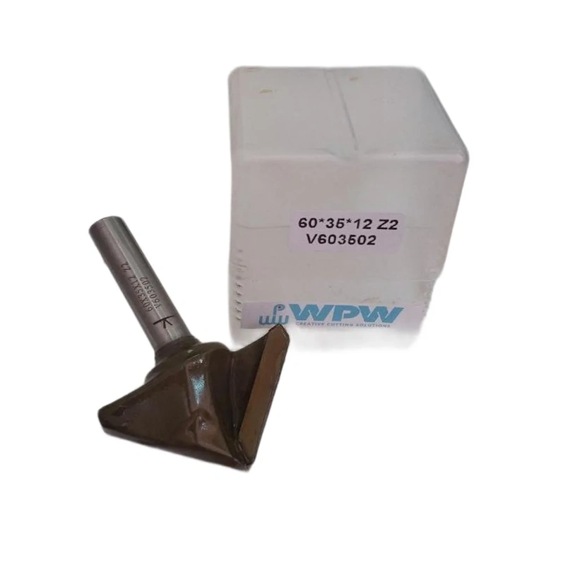 Фреза V603502 паз V образный 90 гр. D60 B35 хвостовик 12
