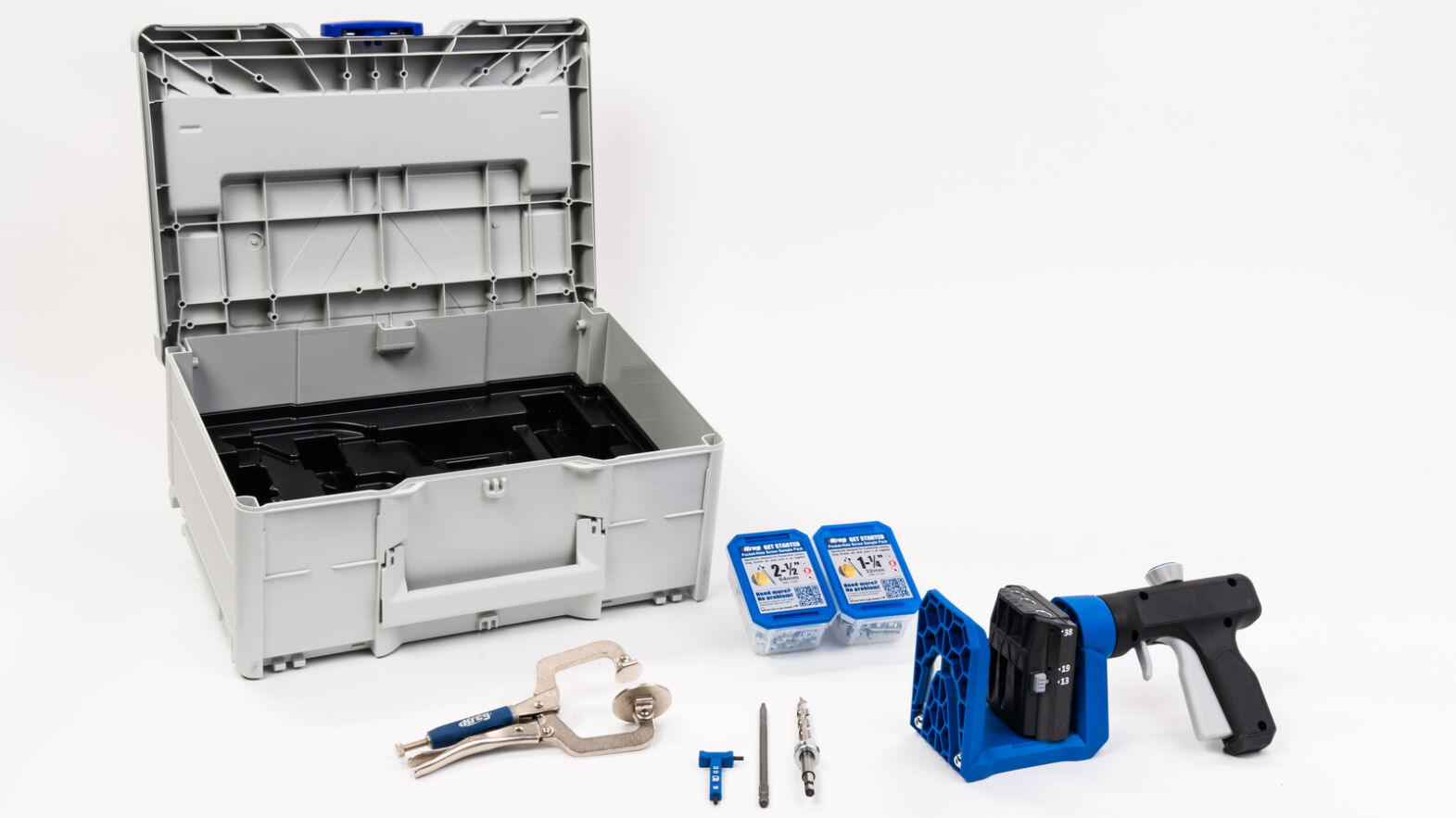 Кондуктор для сверления Kreg Pocket-Hole Jig 520 с комплектом для установки на верстак