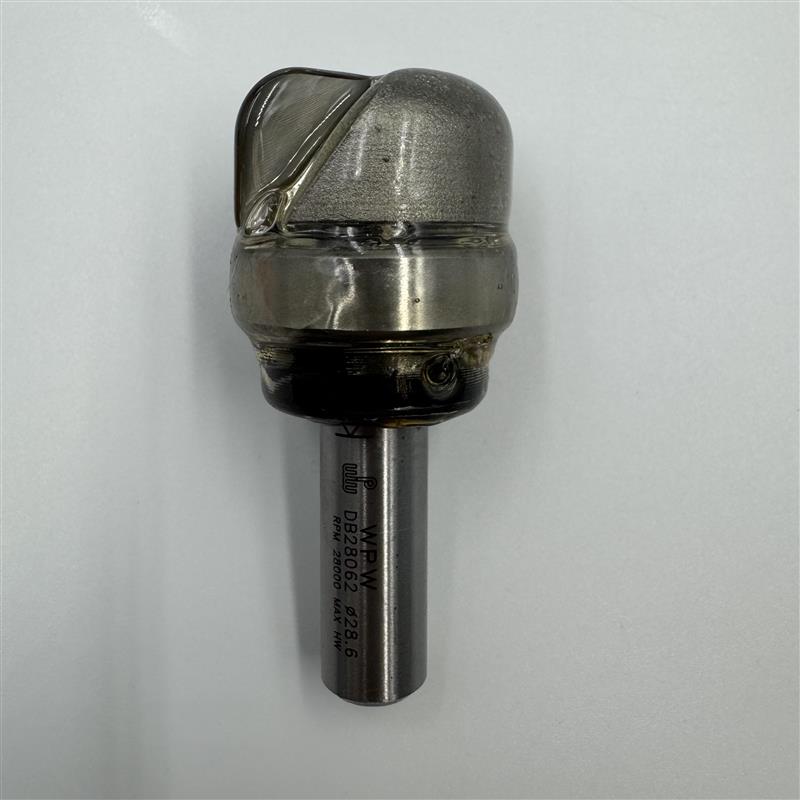 Фреза WPW DB28062 плоское дно по шаблону D28,6x16 L67 подшипник, хвостовик 12