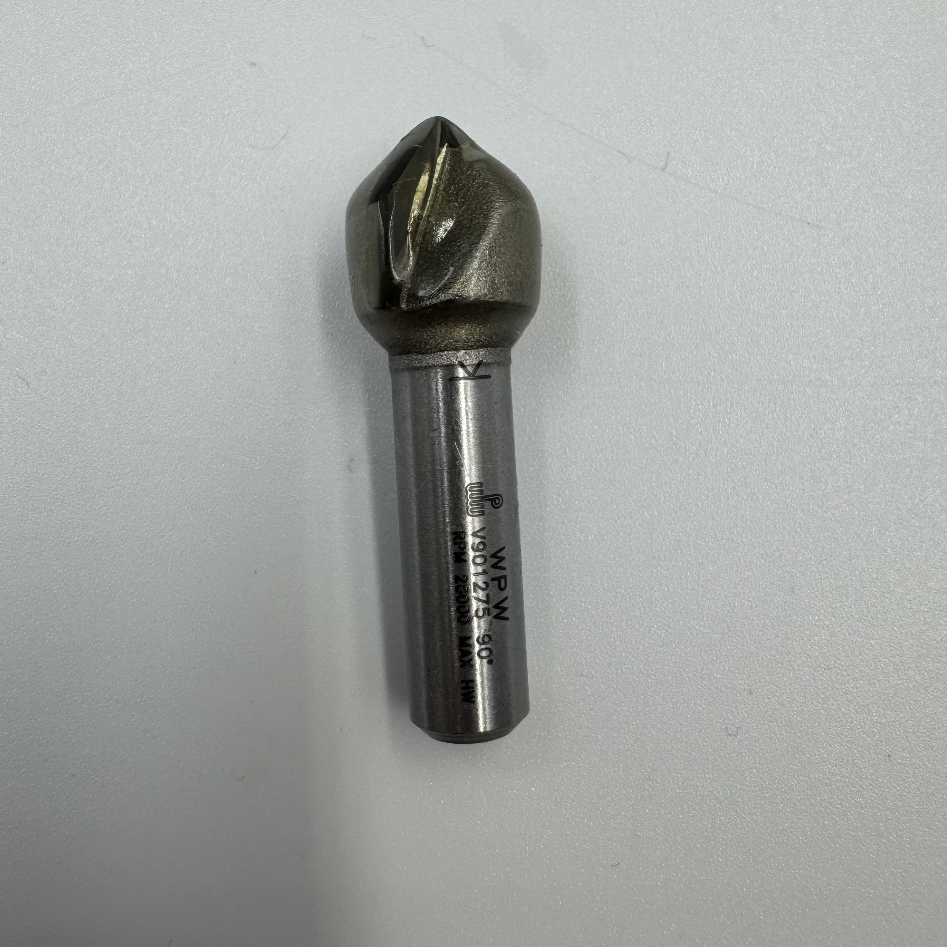 Фреза WPW V901275 паз V 90 гр. D12,7 B12 хвостовик 8_S,V901275