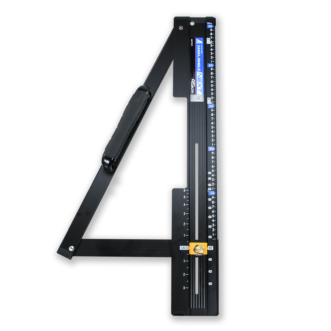 Направитель для пиления, с угломером, складной Shinwa L-Angle Foldable Next, 60см