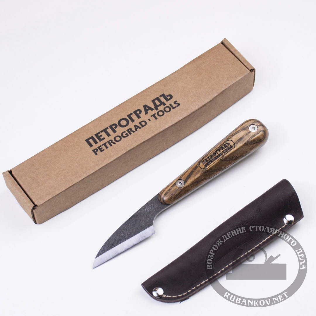 Нож ремесленный ПЕТРОГРАДЪ, японский тип - Kiridashi