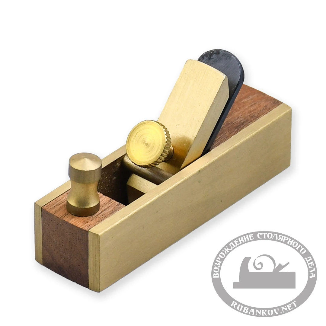 Рубанок для миниатюрных работ GOLDRATIO Block Plane, 75мм/14мм